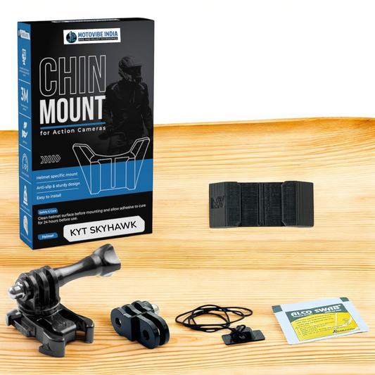 KYT Skyhawk - CHIN MOUNT - MotoVibeIndia